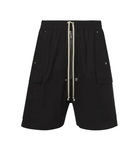 DRKSHDW BY RICK OWENS SS26 TEMPLE - SHORTS - CARGOBELA SHORTS - BLACK