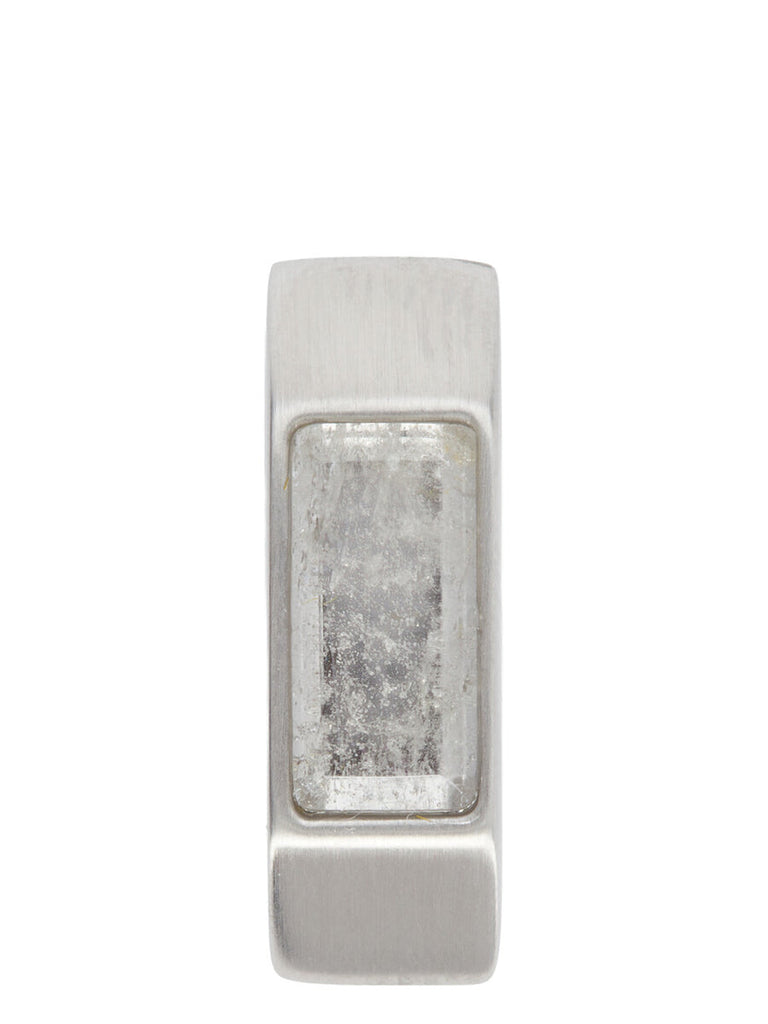 Rick Owens CRYSTAL BEVELED EARRING