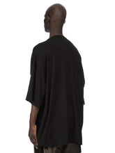 Rick Owens SS26 TEMPLE V TOMMY KNIT T-SHIRT BLACK