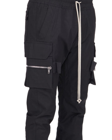 Rick Owens FW23 LUXOR MASTODON CARGO - BLACK