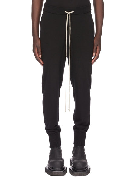 RICK OWENS SS24 KNIT TRACK PANTS