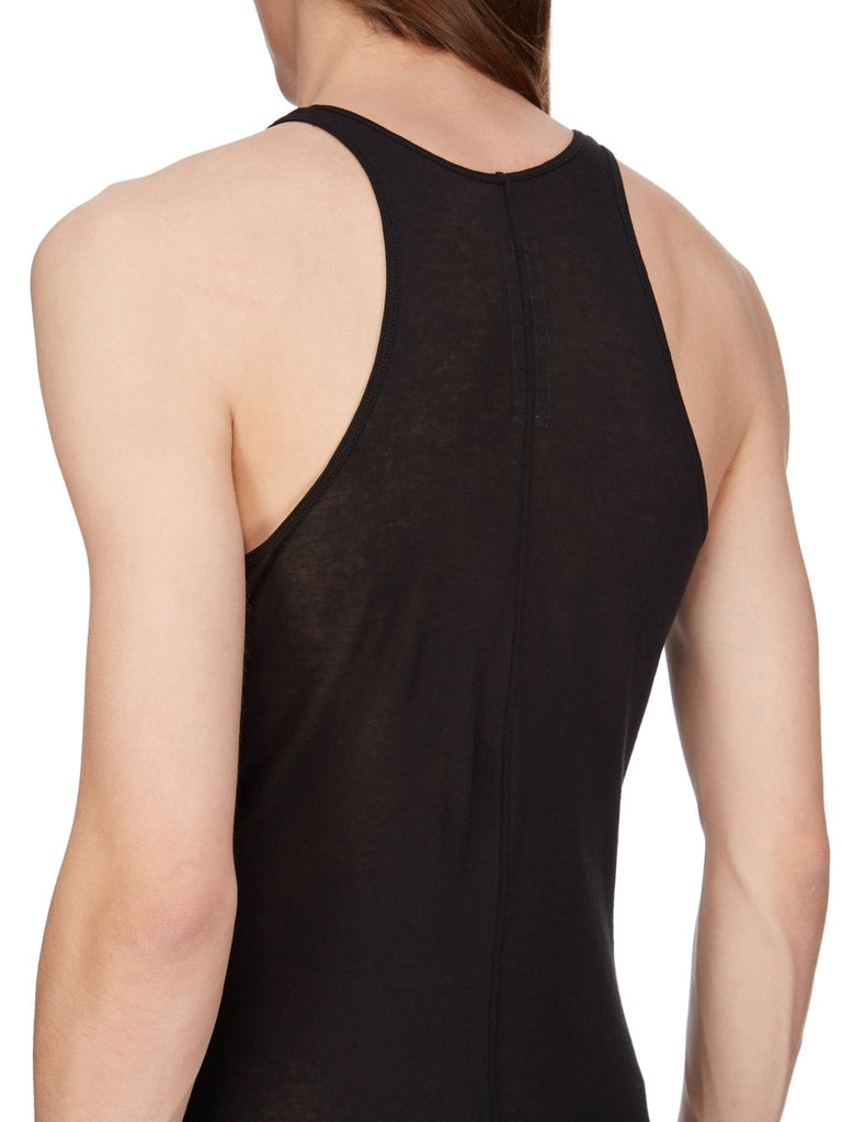 Rick Owens SS26 TOP - BASIC RIB TANK - BLACK