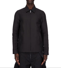 RICK OWENS SS26 BRAD JKT IN BLACK HEAVY COTTON