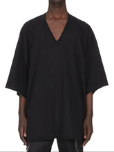 RICK OWENS SS26 TEMPLE TOMMY T BLACK