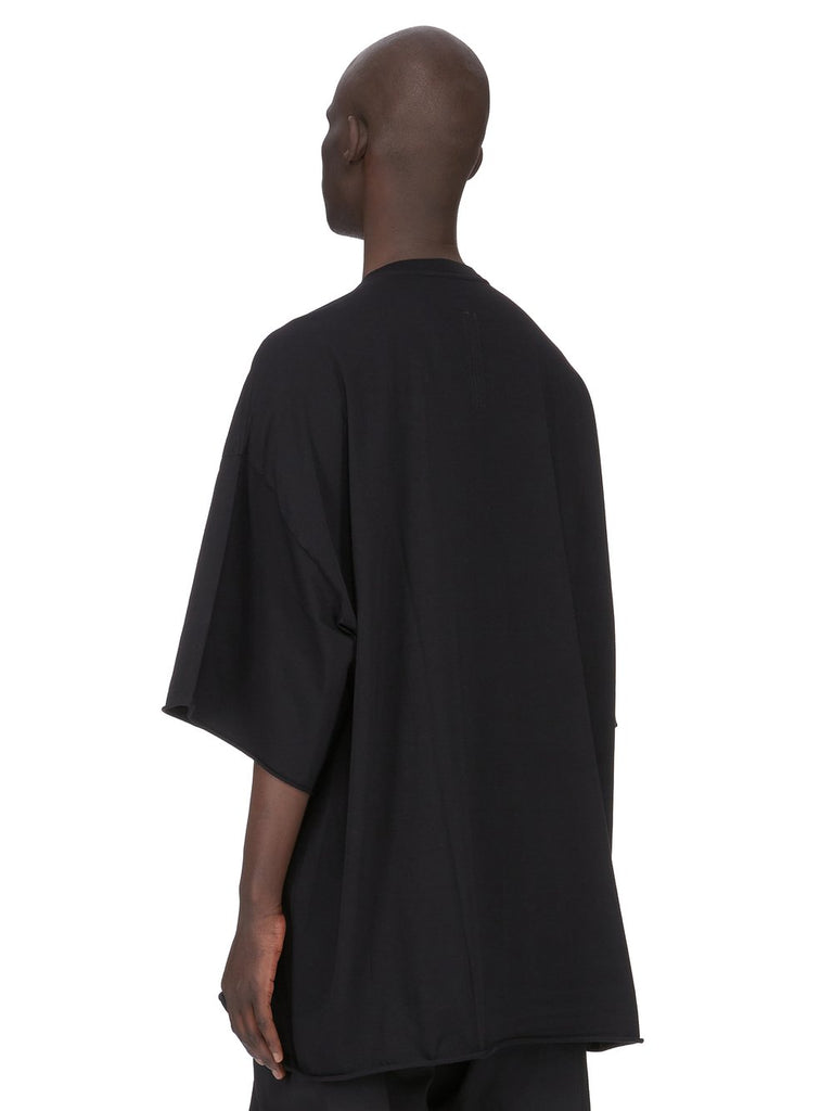 RICK OWENS SS26 TEMPLE TOMMY T BLACK