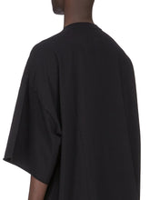 RICK OWENS SS26 TEMPLE TOMMY T BLACK