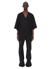 RICK OWENS SS26 TEMPLE TOMMY T BLACK