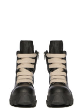 Rick Owens SS26 JUMBOLACE ARMY BOZO TRACTOR LEATHER BOOTS