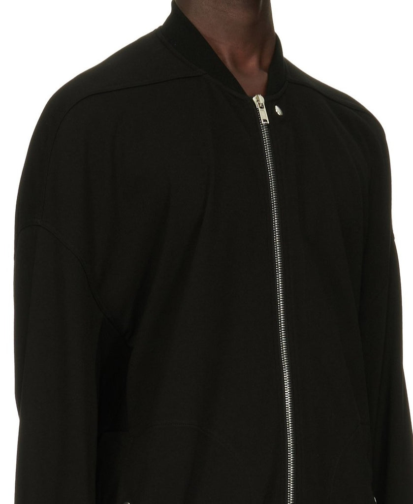 RICK OWENS SS24 JUMBO PETER BOMBER BLACK