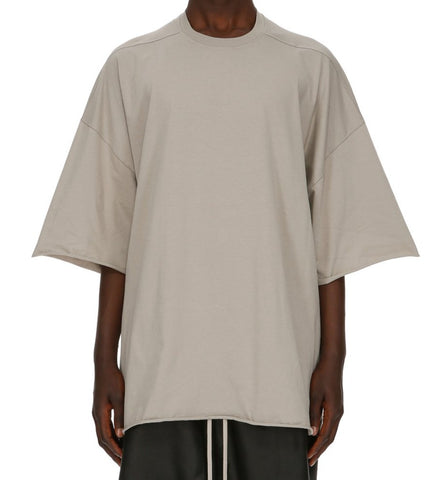 RICK OWENS FW23 KNIT T-SHIRT TOMMY T, PEARL
