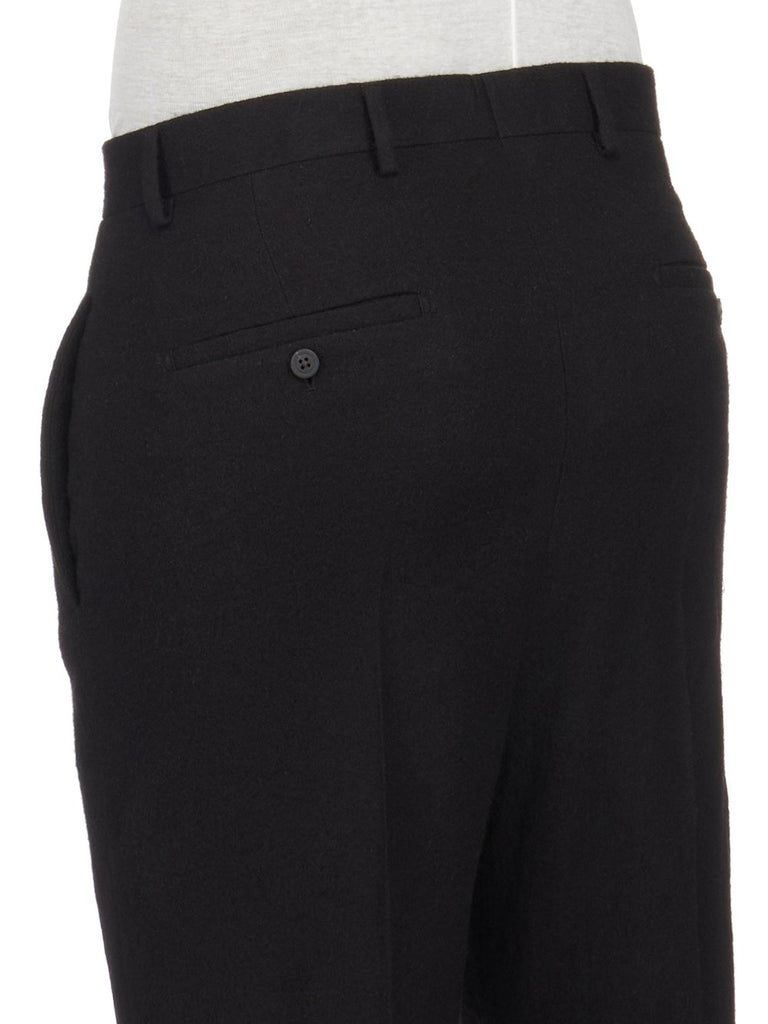 RICK OWENS BLACK ASTAIRES WOVEN PANTS