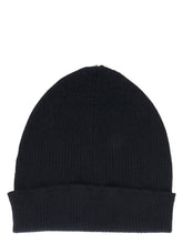 RICK OWENS FW25 RIBBED BEANIE BLACK