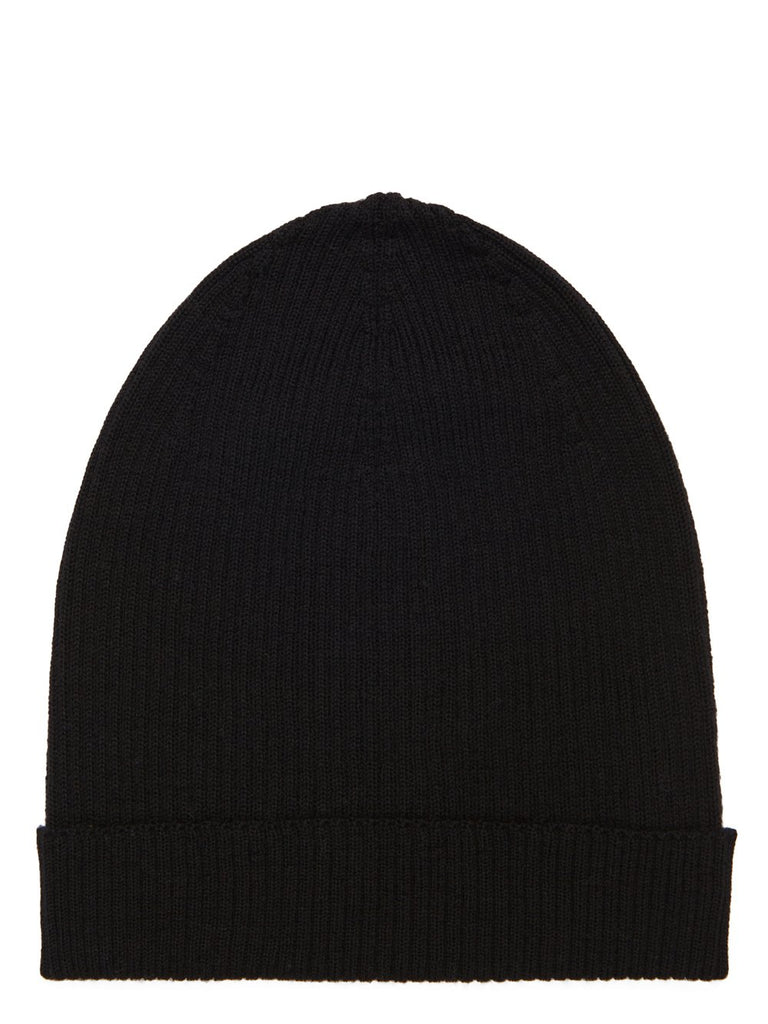 RICK OWENS FW25 RIBBED BEANIE BOSCO