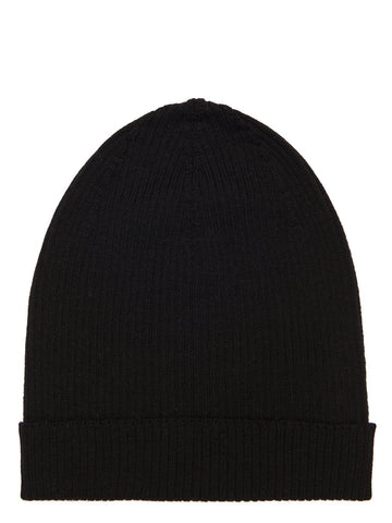 RICK OWENS FW25 RIBBED BEANIE BOSCO