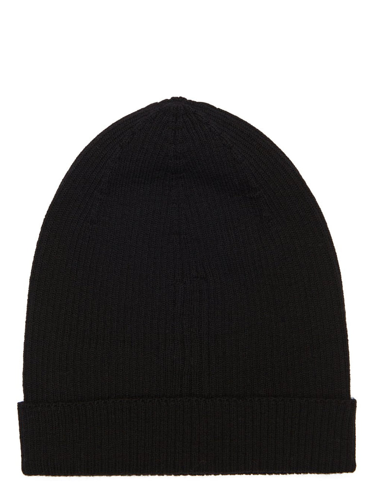 RICK OWENS FW25 RIBBED BEANIE BOSCO
