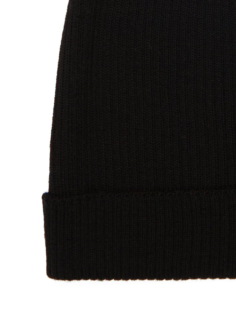 RICK OWENS FW25 RIBBED BEANIE BOSCO