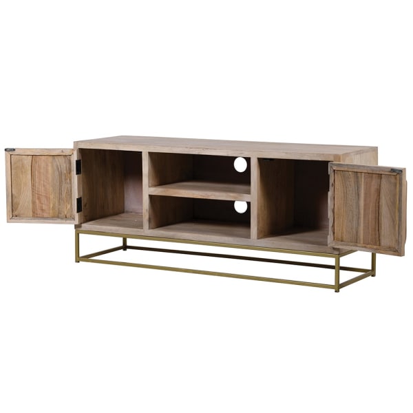 Zahara Cane 2 Door Entertainment Unit