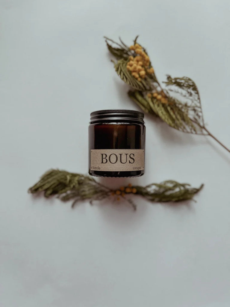 Bous, Nerola - Neroli Scented Medium Soy Aromatherapy Candle