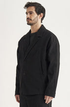 Transit Mens Cotton and wool stretch oversize jacket