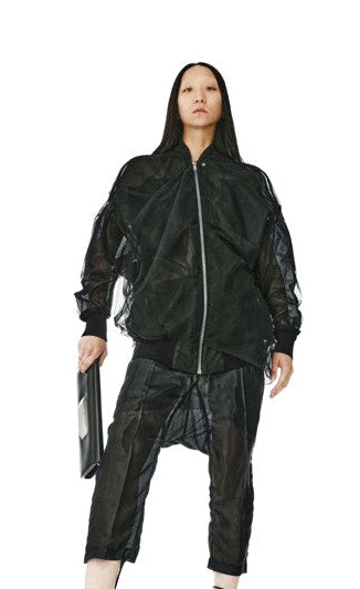 ジャケット RICK OWENS SS24 JUMBO RIPPLE (RP01D2732TU09) Rick Owens Leather Worker Jacket | CollardManson