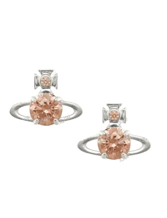 Vivienne Westwood Reina Large Earrings FLESH CZ