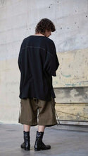Andrea Ya’aqov Oversized Double Sleeve - 09 Black