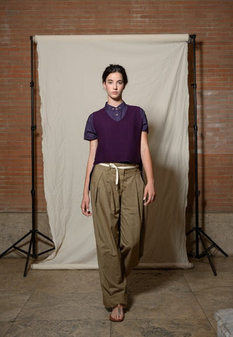 isabella clementini lTrousers with pleats