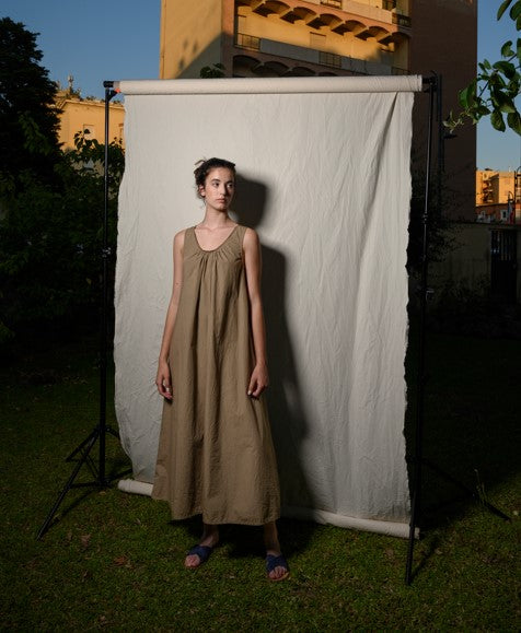 isabella clementini oversized dress - cotton