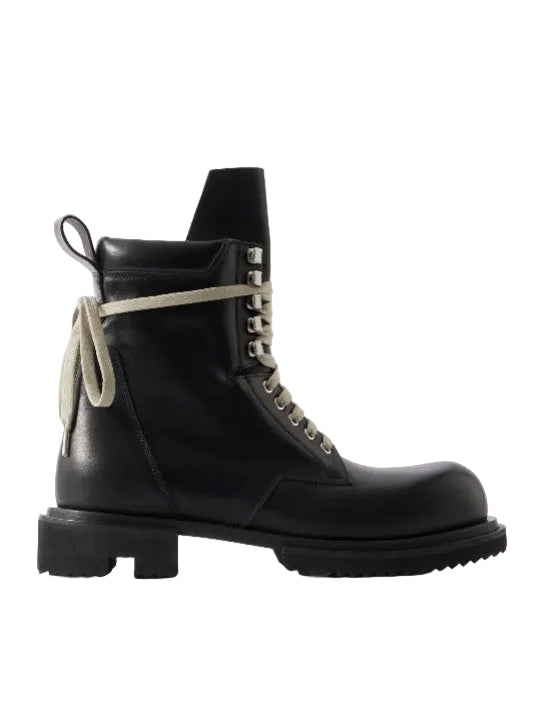 Rick Owens SS26 Temple Low Army Gabe boots/ Black