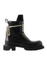 Rick Owens SS26 Temple Low Army Gabe boots/ Black