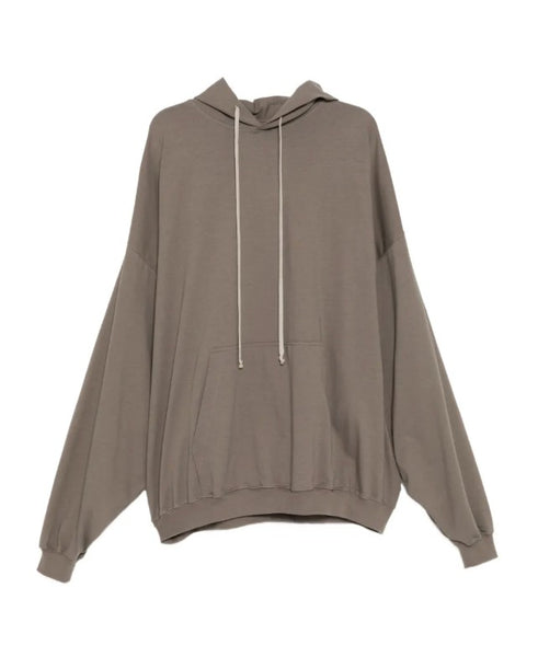 RICK OWENS SS26 Temple HUN Hoodie In Dust NEP TERRY Jersey
