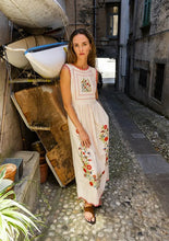 INDI&COLD SN953 CROSS STICH EMBROIDERED DRESS