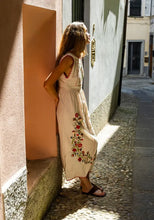 INDI&COLD SN953 CROSS STICH EMBROIDERED DRESS