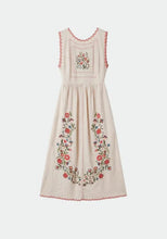 INDI&COLD SN953 CROSS STICH EMBROIDERED DRESS