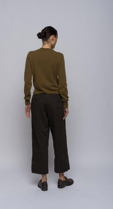 HANNOH Wessel AW26 F26334-6 92 - DARK GREEN 92 PANTS Philomena