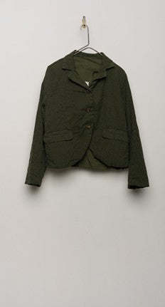 HANNOH Wessel AW26 F26353-10 57 - OLIVE 57 JACKET Vangelia