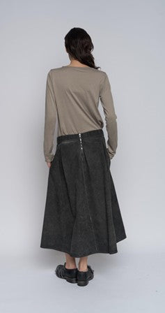 HANNOH Wessel AW26 AI26244-9 BLACK - BLACK SKIRT