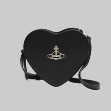 Vivienne Westwood Louise Heart Crossbody Black