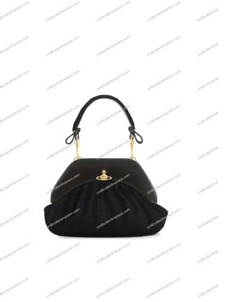 Vivienne Westwood Brooke clutch black
