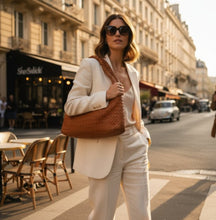 Priscilla Bag -  Tan Woven