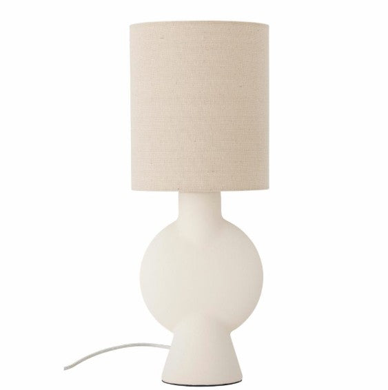 Sergio Table lamp, Nature, Stoneware