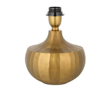 Sakiti Cast Aluminium Table Lamp and shade - Antique Brass