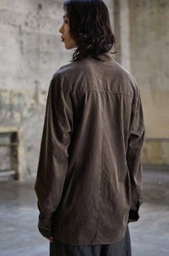 Andrea Ya’aqov Aviator Jacket - 01 Smoke Brown