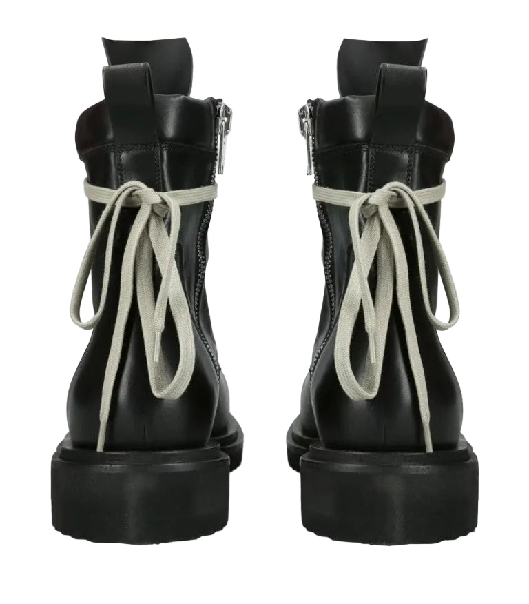 Rick Owens SS26 Temple Low Army Gabe boots/ Black