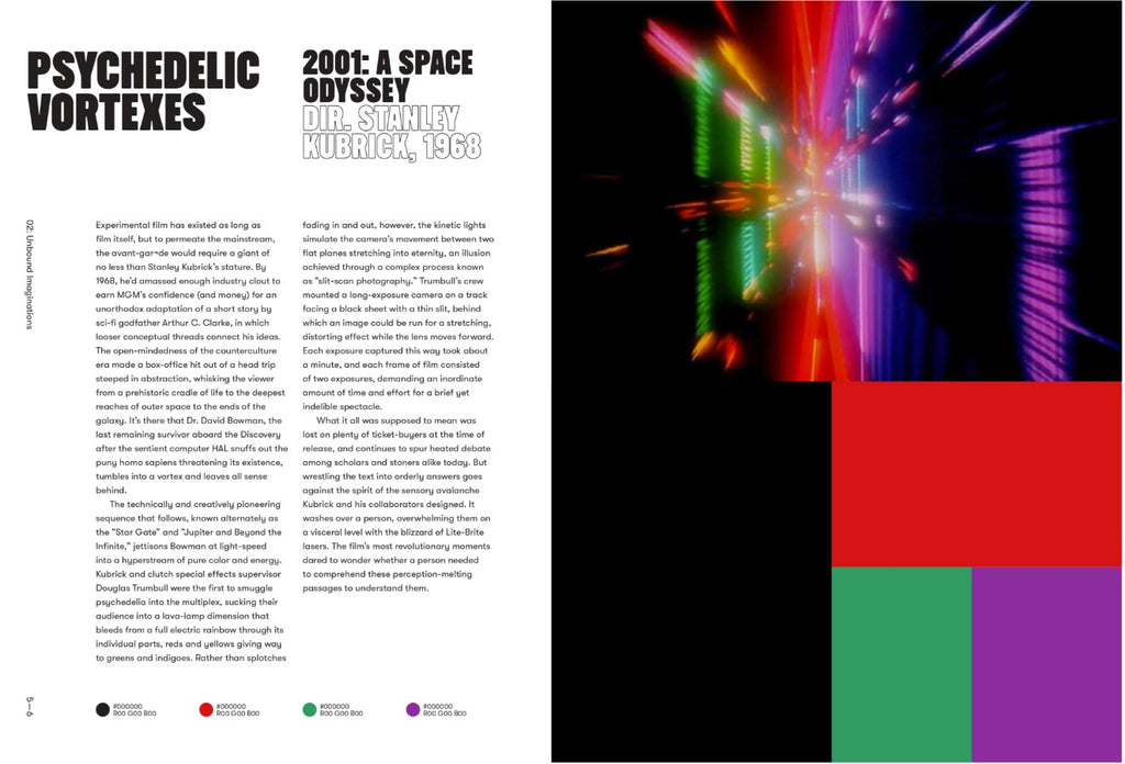 Colours of Film: The Story of Cinema in 50 Palettes