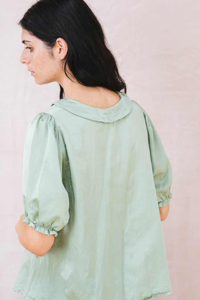 SULA SS26 410 sweet blouse feather