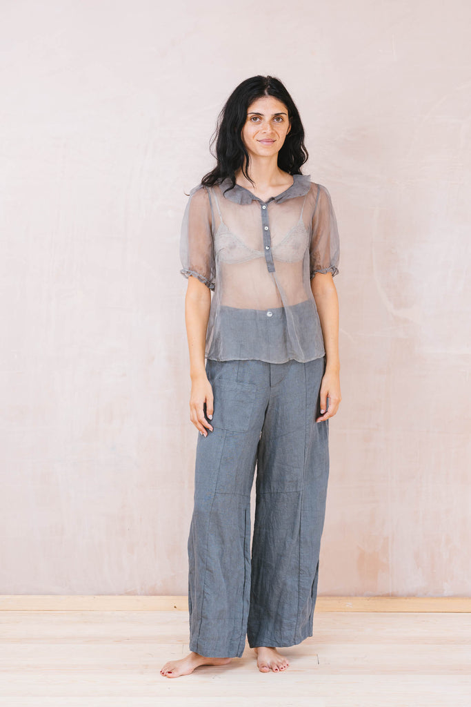 SULA SS26 410 sweet blouse organza