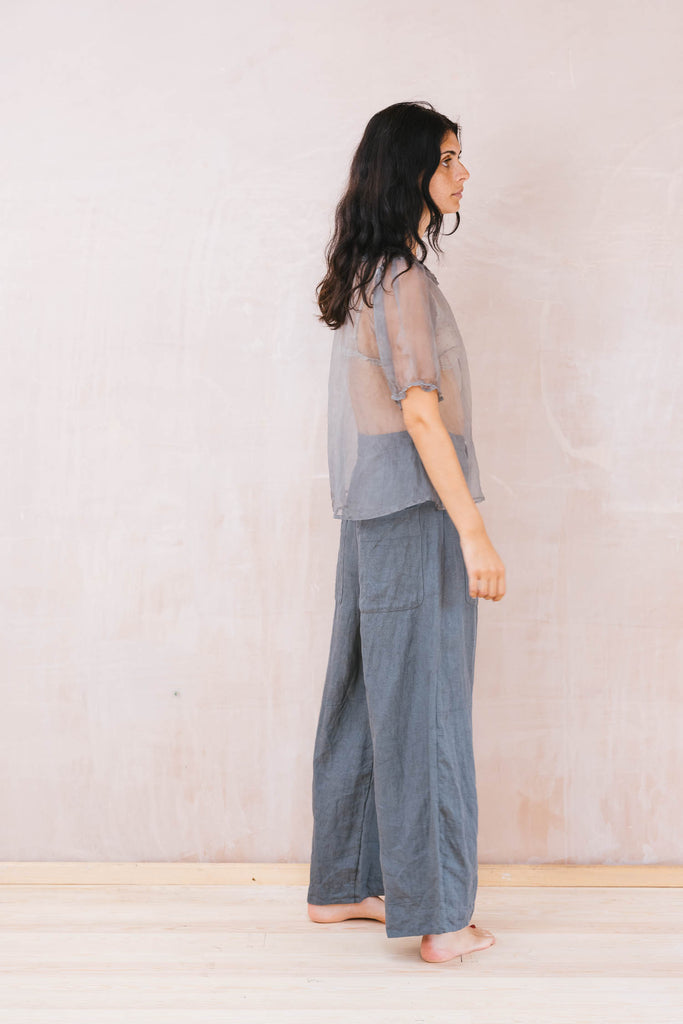 SULA SS26 410 sweet blouse organza