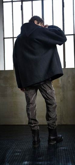 Andrea Ya’aqov Andrea Ya’aqov Hooded Jacket - Black