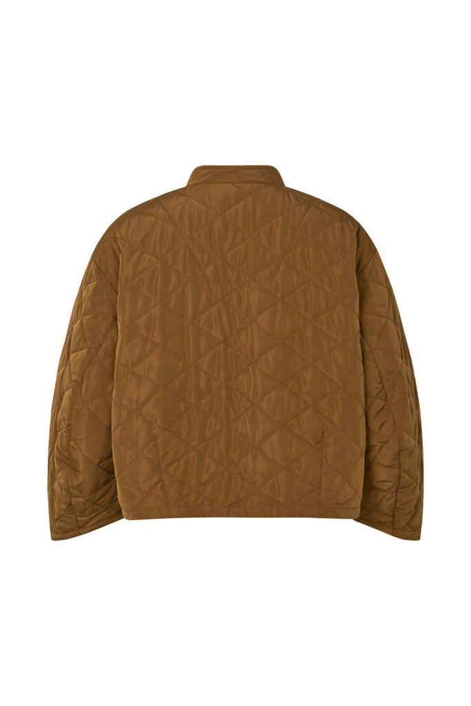 Rabens Saloner Chestnut Tech quilt jacket Rhea